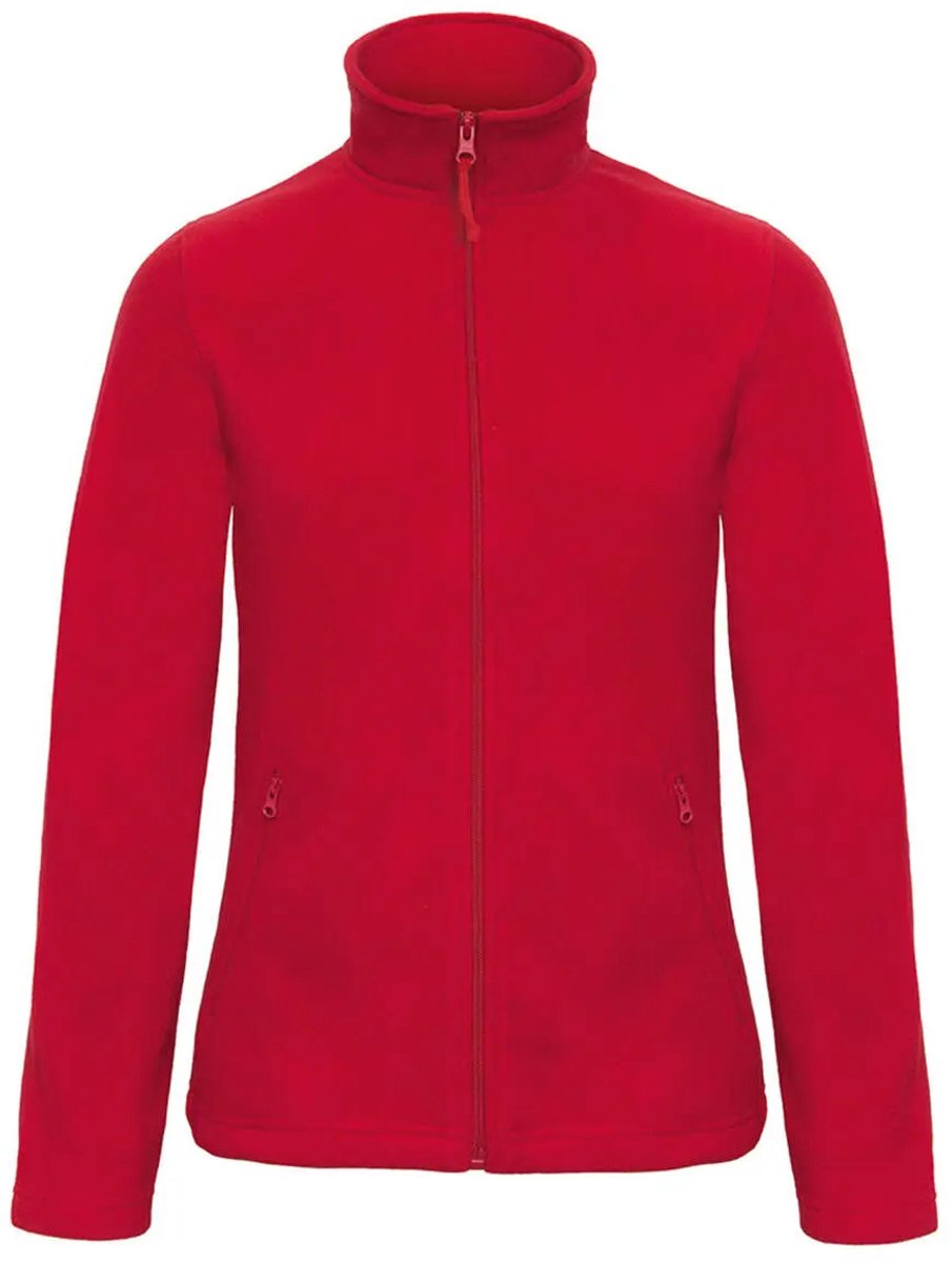 Damesfleece met rits B&C ID.501