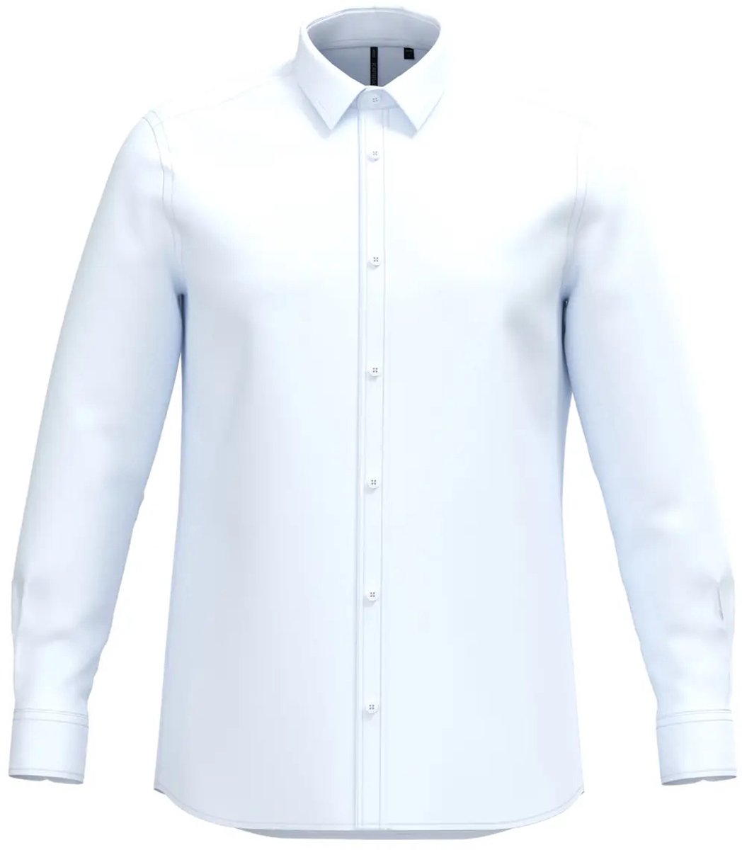 Polycotton popeline overhemd zonder zak Kariban Collection Corporate