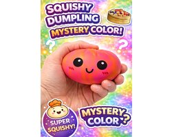 Squishy Dumpling Stressbal Tie dye – Direct Leverbaar – 10 CM- Anti Stress Speelgoed – Super Zacht & Rekbaar – Populair TikTok Product
