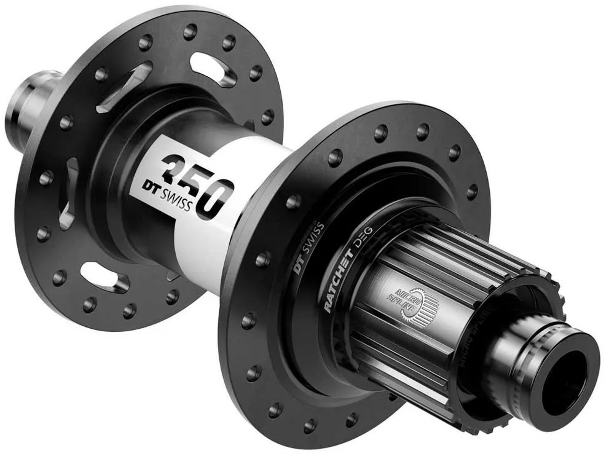 Dt Swiss 350 Classic Disc Cl Boost Shimano Micro Spline Achternaaf Zilver 32H / 12 x 148 mm