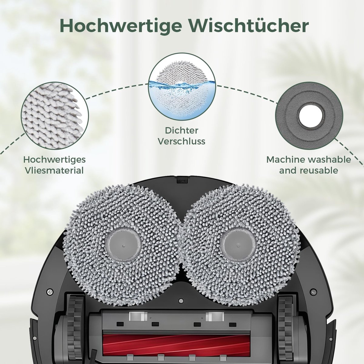 Dailygoods- Accessoireset 25-delig - Hoofdborstel - Stofzuigerzakken - HEPA-filters - Reinigingsdoeken - Zijborstels - Nauwkeurige pasvorm - Stofzuigeraccessoires