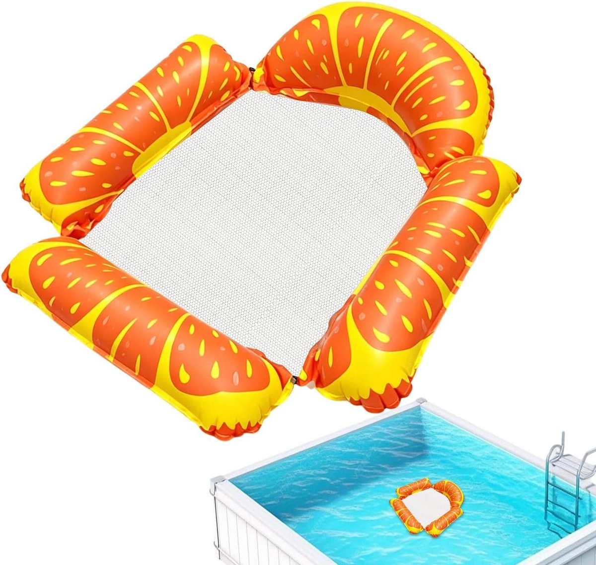 LISM-Opblaasbare matten voor volwassenen - opblaasbare ligstoelen - waterhangmatten - zomerse strand- en zwembadfeesten aan het meer in resorts, waterparken