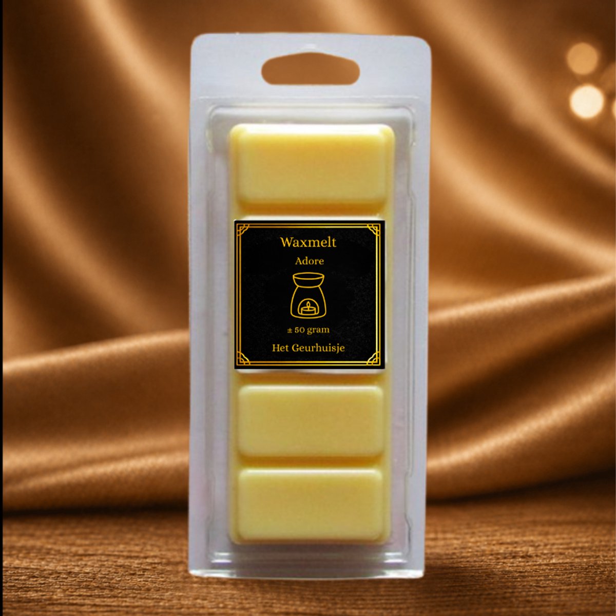 Waxmelt Snapbar: Adore - Handgemaakt - 100% Sojawax - Voor (elektrische) geurbrander - Dierproefvrij