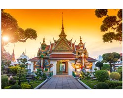 Poster 60x40 cm - Boeddhistische tempel - Posters - Kamer decoratie - Wanddecoratie woonkamer - Muurdecoratie slaapkamer