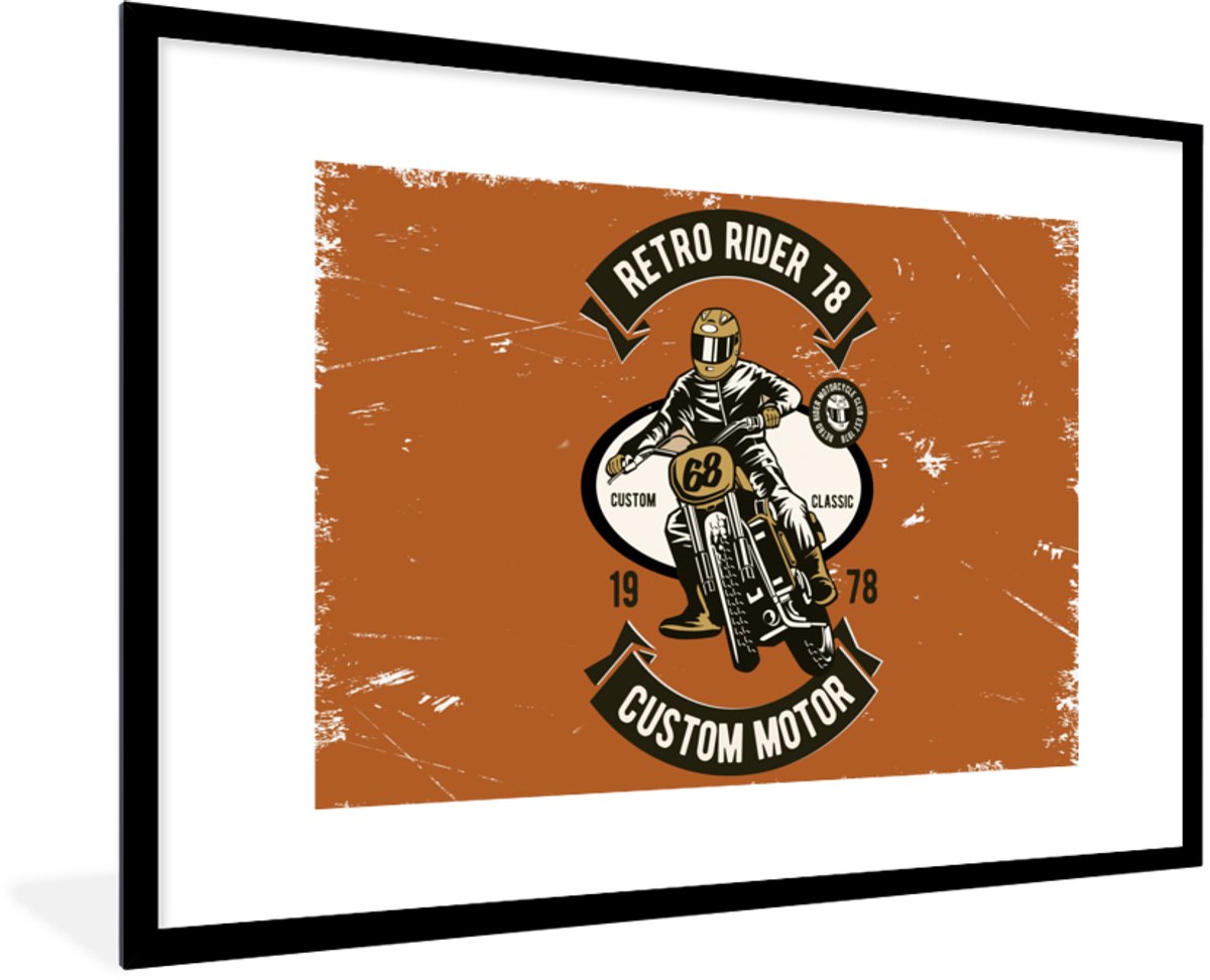 Poster in lijst Fotolijst 90×60 cm