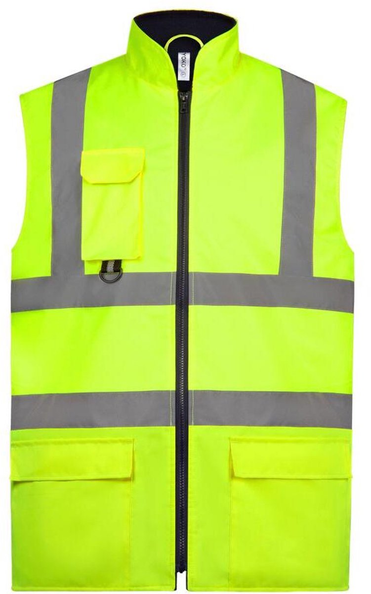 Fluo Bodywarmer Fluo 2XL Yoko Geel