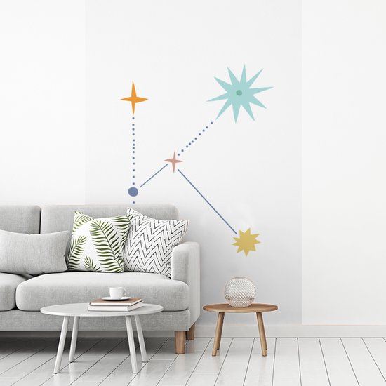 Behang - Fotobehang Letter - K - Alfabet - Kinderen - Breedte 155 cm x hoogte 240 cm