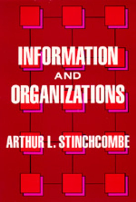 Info & Organization (Paper) - cover