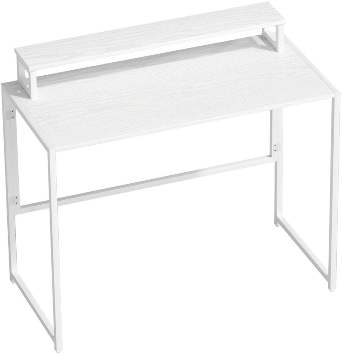 YYchan monitorverhoger - wit - 100 x 48 x 87,5 cm + 48 x 87,5 cm