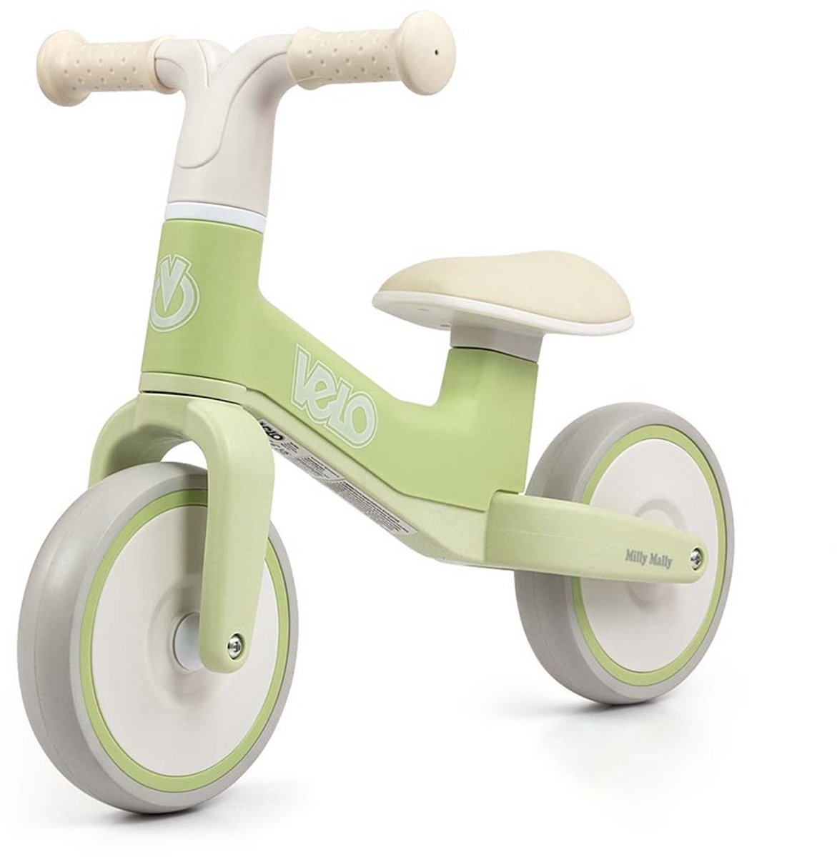 Milly Mally Velo loopfiets groen 57,5 cm - Kinderloopfiets
