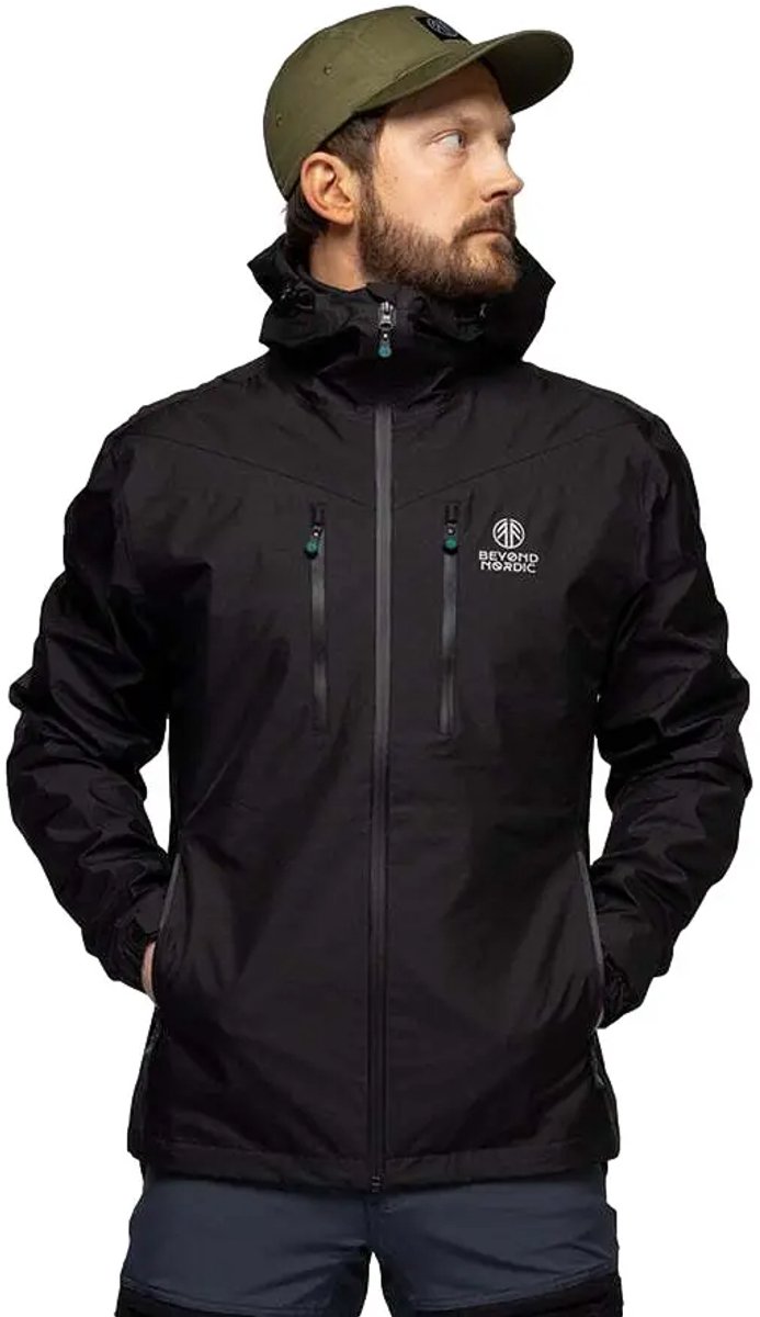 Waterdichte Jas Beyond Nordic Zwart