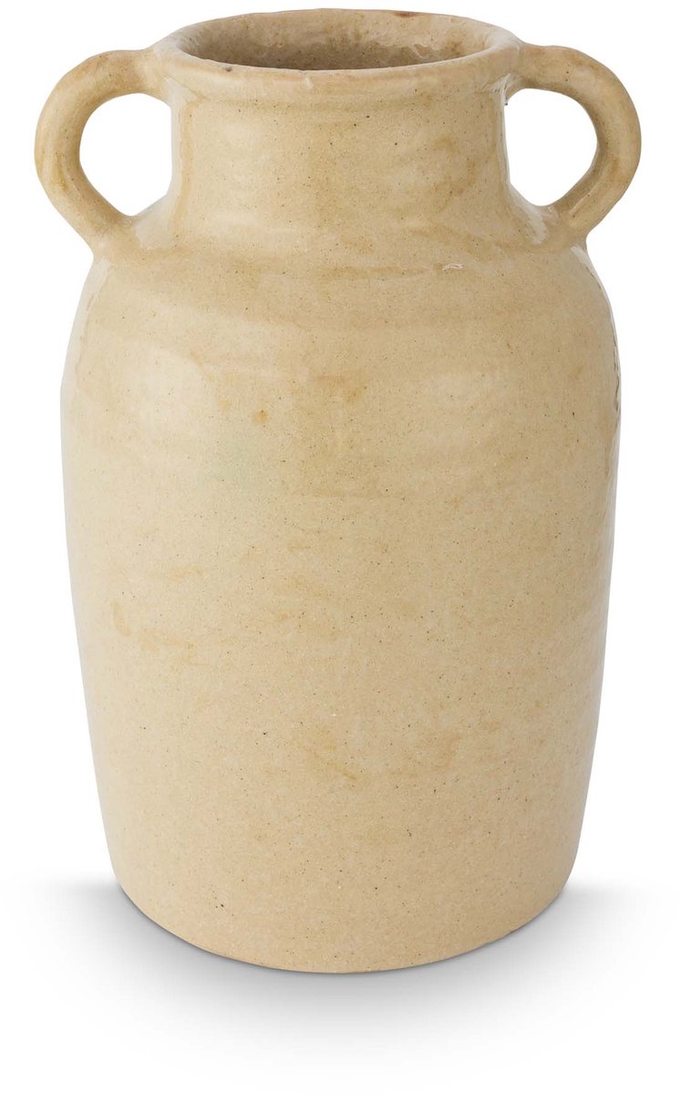 vtwonen - Vaas - Terracotta - Beige - 24x37 cm