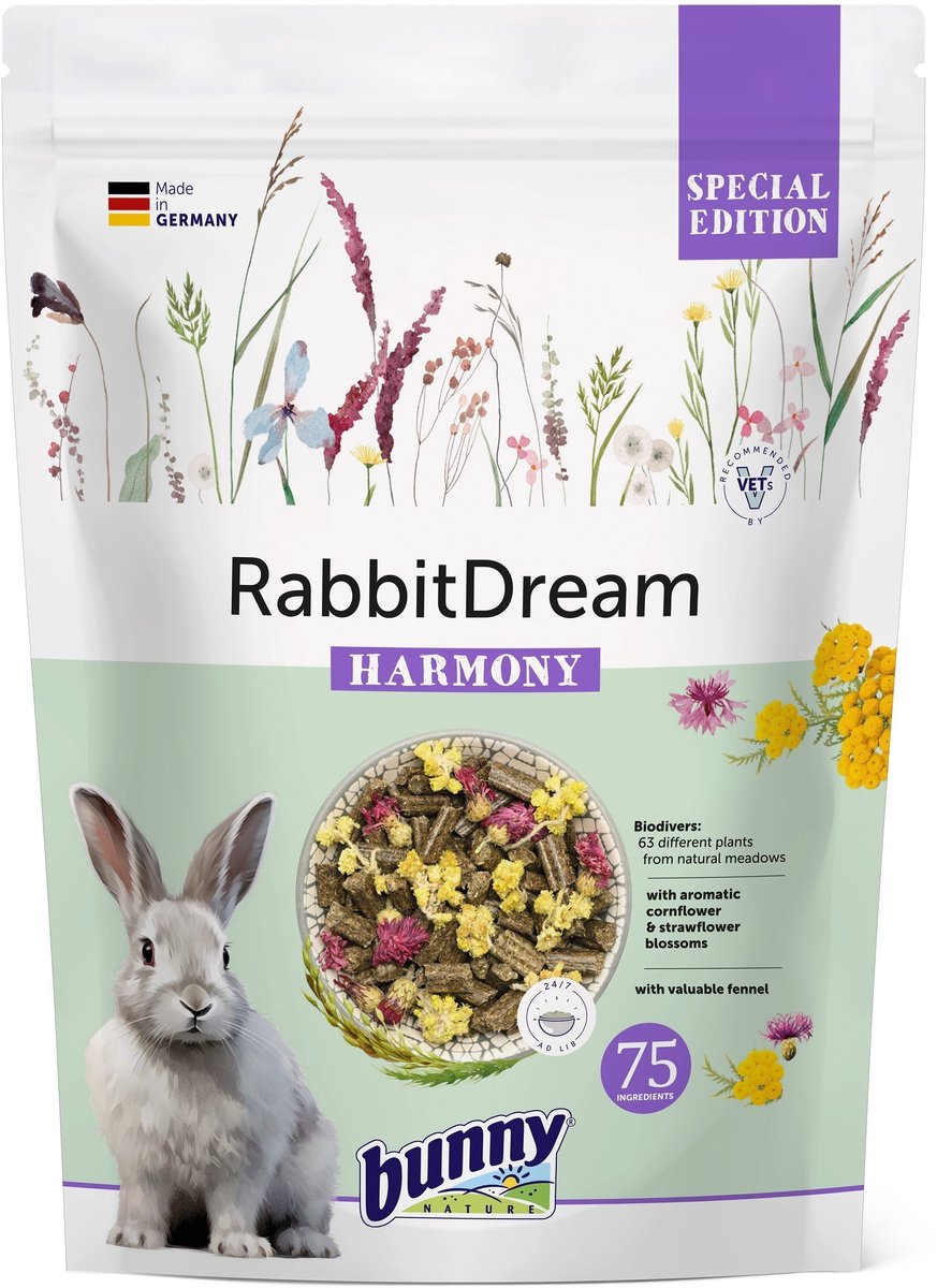 Konijnenvoer Bunny Nature - Konijnendroom Special Edition 1.5kg - Vezelrijk met Kruiden en Bloesems