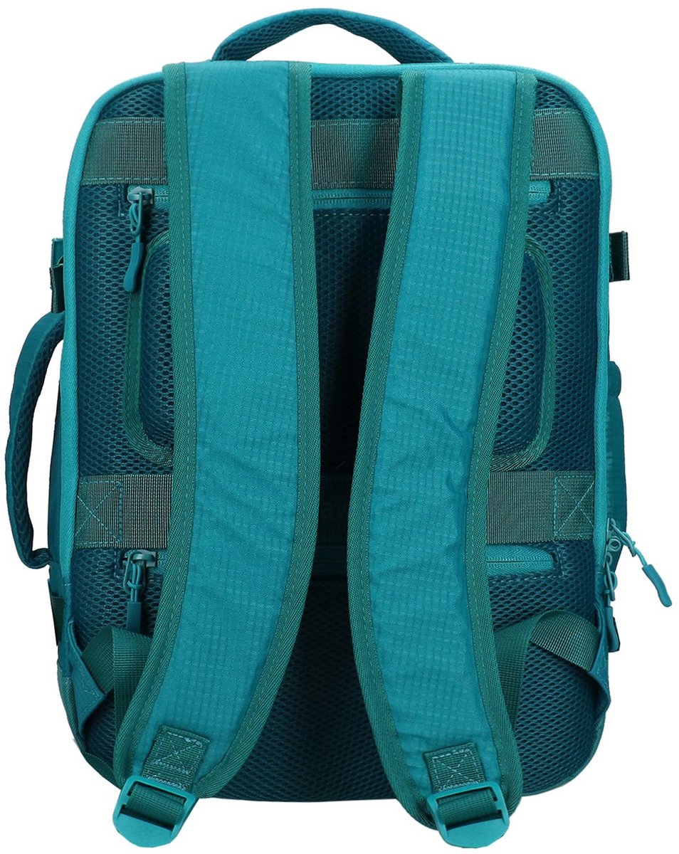 Travelbags The Breeze Handbagage Rugzak M - 25 liter - 40 x 30 x 20 cm - 15 laptopvak - petrol