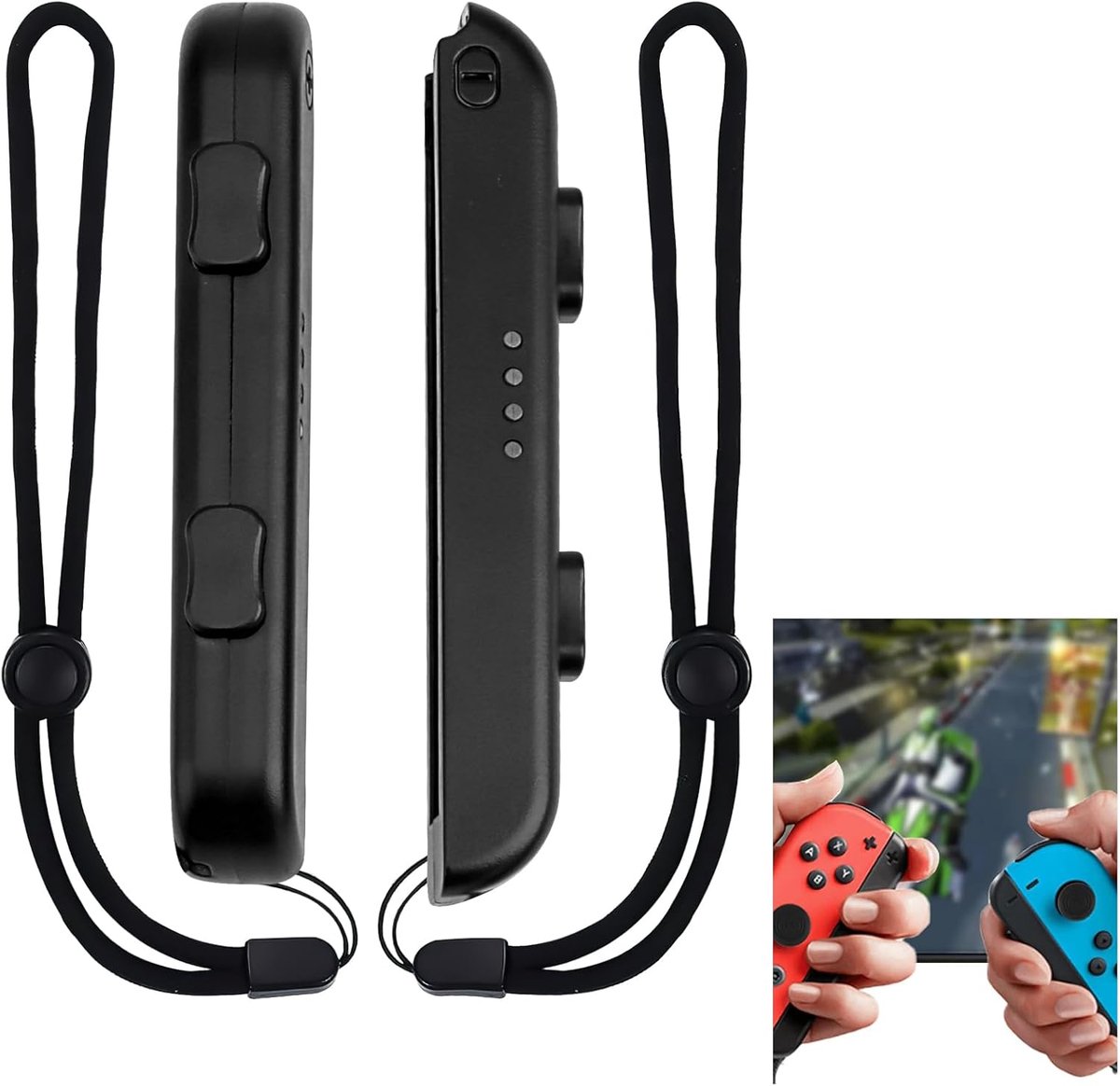 Thijox - 2-pack Gaming Controller Strap met Joystick Cap en Verstelbare Riem voor Optimale Comfort en Precisie – Verbeter jouw Game-ervaring