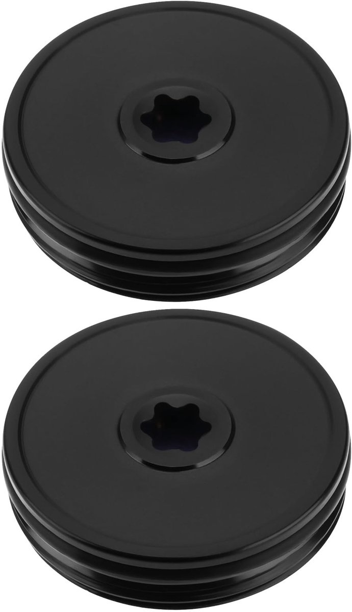 Dailygoods- Golf Putter Gewicht 2x 15g - Compatibel met Odyssey Ai-ONE - Jailbird Mini - Eenvoudig te installeren - Hoogwaardige metalen constructie - Zwart - Puttergewicht