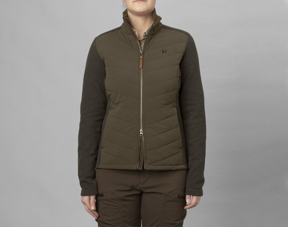 Härkila Sandhem pro Insulated Damesvest Dames Fleece Outdoor Vest Wandelvest Skandinavisch Vest Cypress