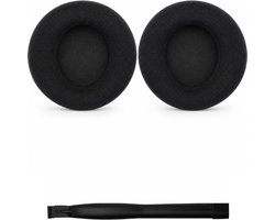 Set Oorkussens voor Philips Koptelefoon - Fidelio X-series Oorkussen - Fidelio X1 / Fidelio X1S / Fidelio X2 / Fidelio X2HR / Fidelio X3 - Velours met Traagschuim - Zwart