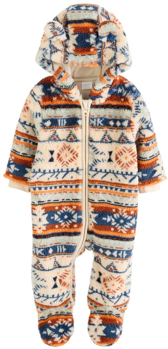 Next - Jongens - Babypakje van fleece - Oranje