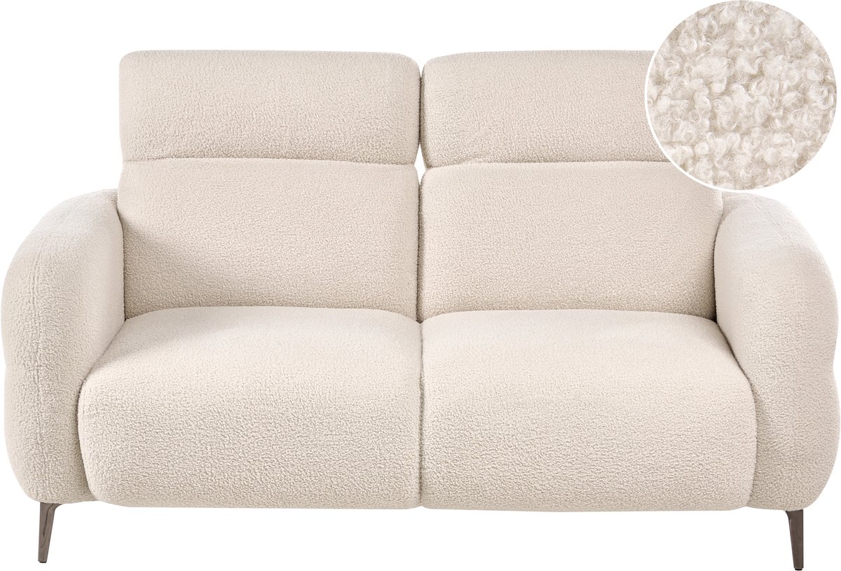 LEMVIG - Tweezitsbank - Off-white - Bouclé