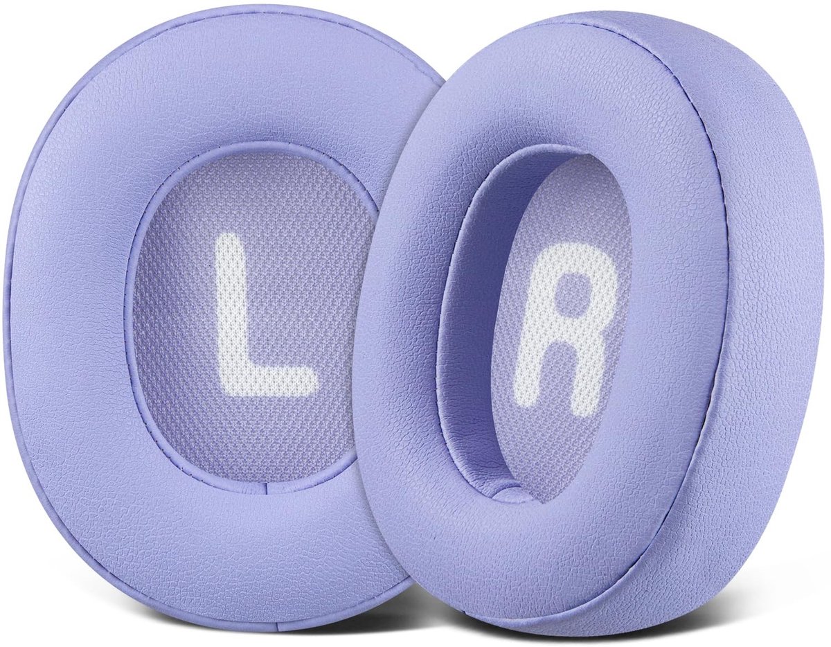 Dailygoods - SOULWIT Vervangende oorkussens voor JBL Tune 700BT, 710BT, 720BT, 750BTNC, 760NC, 770NC draadloze over-ear hoofdtelefoons, earpad cushion zacht proteïneleer en schuim met hoge dichtheid
