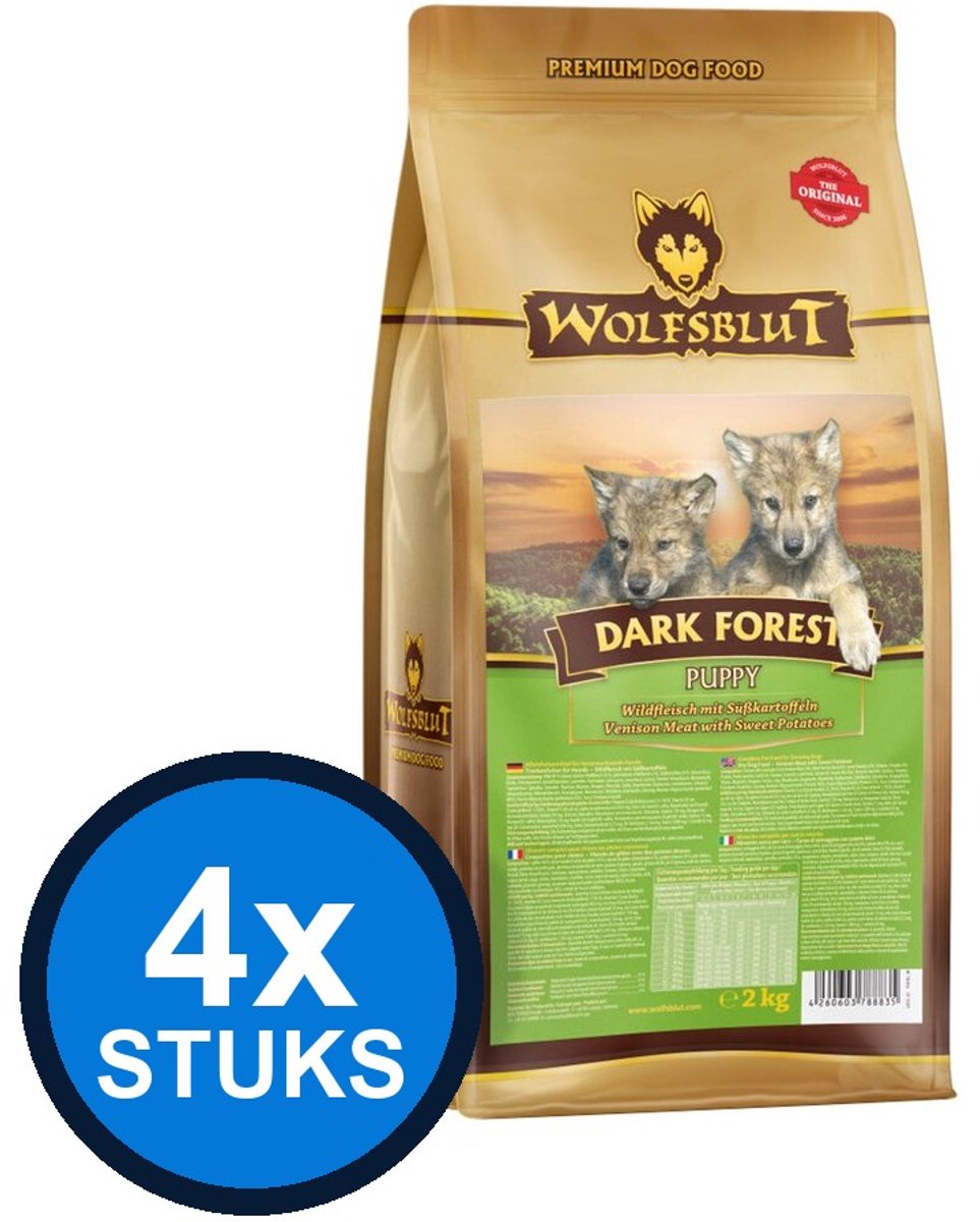 Wolfsblut Wolfsblut - Puppy Dark Forest - Hondenvoer Droogvoer - 2 kg