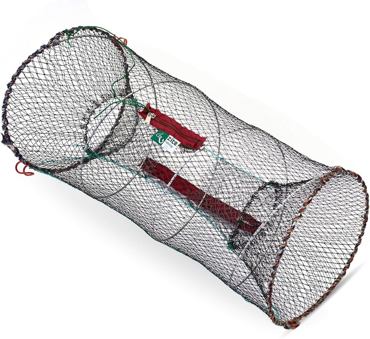 Thijox - Aalreuse Viskorrel met Ritssluiting - 30 x 60 cm - Hoogwaardige Visreus - Geschikt voor Kankerreus en Kankerval - Visval en Korven voor Visse