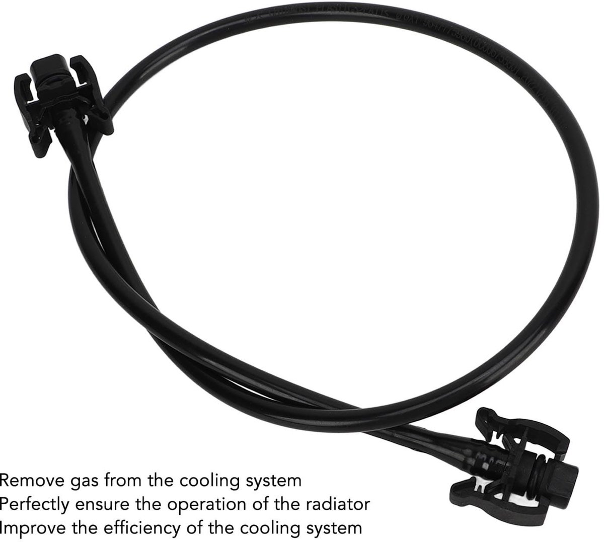 Dailygoods- Afzuigbuis Rubberen Slang - Waterretourpijp - Gasverwijdering - Compatibel met 206/207 - OEM-nummer 1323Y2 - Verbeterde efficiëntie - Radiatorleiding