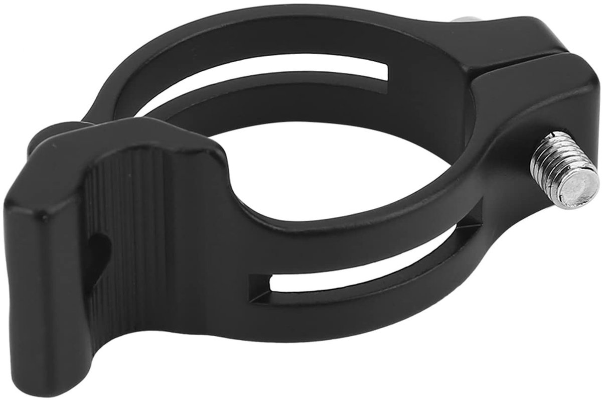 Dailygoods - Voorderailleur klem - Aluminium legering - Duurzaam en stevig - Fietsaccessoire - Verstelbare soldeer clip - Geschikt voor kettingschakel...
