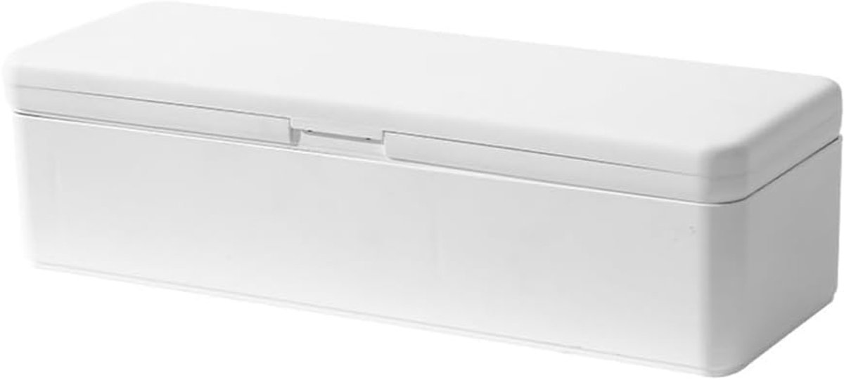 SnelShoppen - Batterijopslagbox met Tester - Multifunctionele Batterijen Organizer - Plastic Batterij Beheerdoos voor Diverse Specificaties - Ideaal v