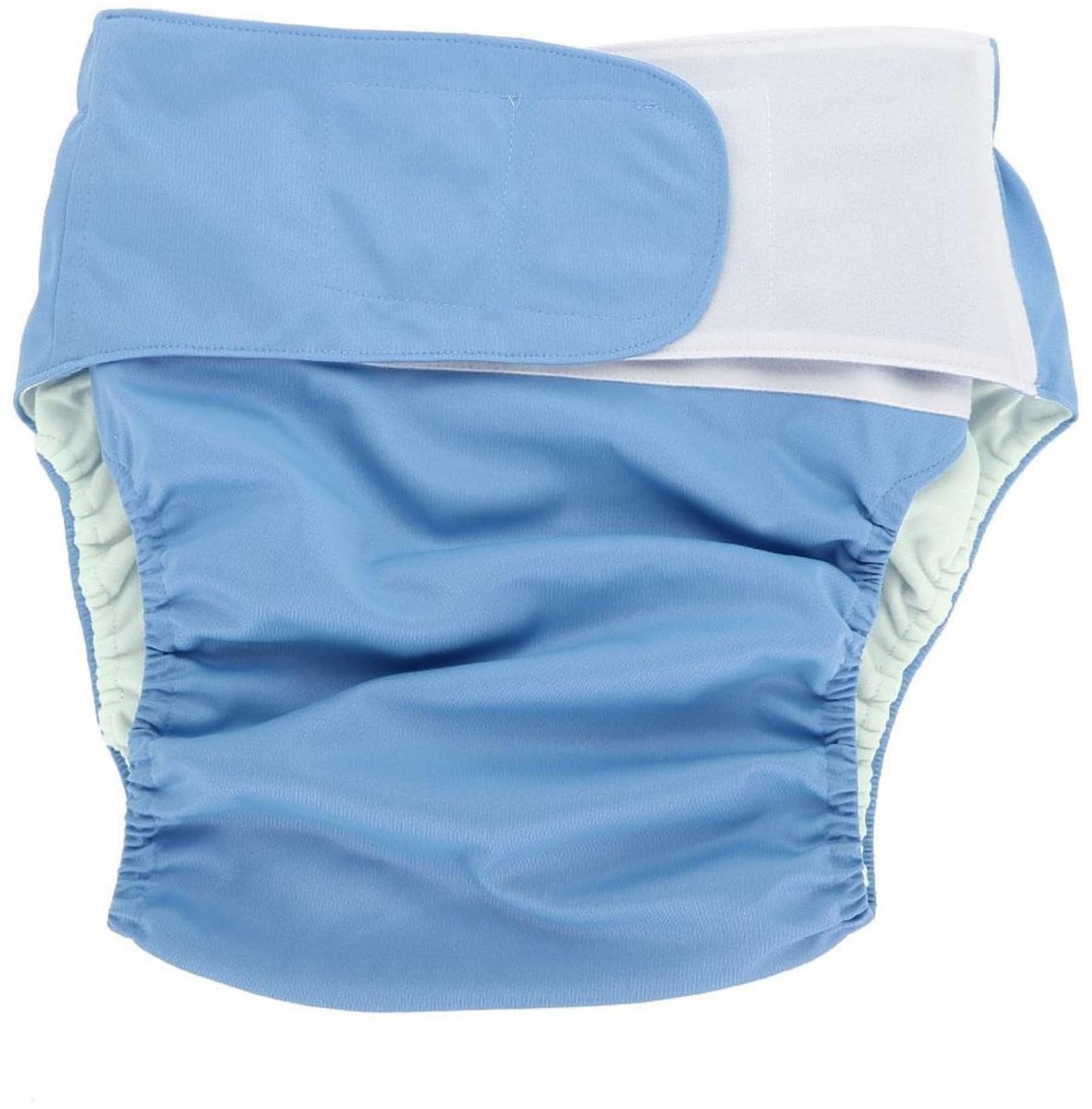Dailygoods - Wasbare Volwassen Luier Volwassen Doek Luier Herbruikbare Wasbare Verstelbare Grote Luier met 4 Kleuren Volwassen Luier Comfortabel voor Volwassenen (Blauw 305)