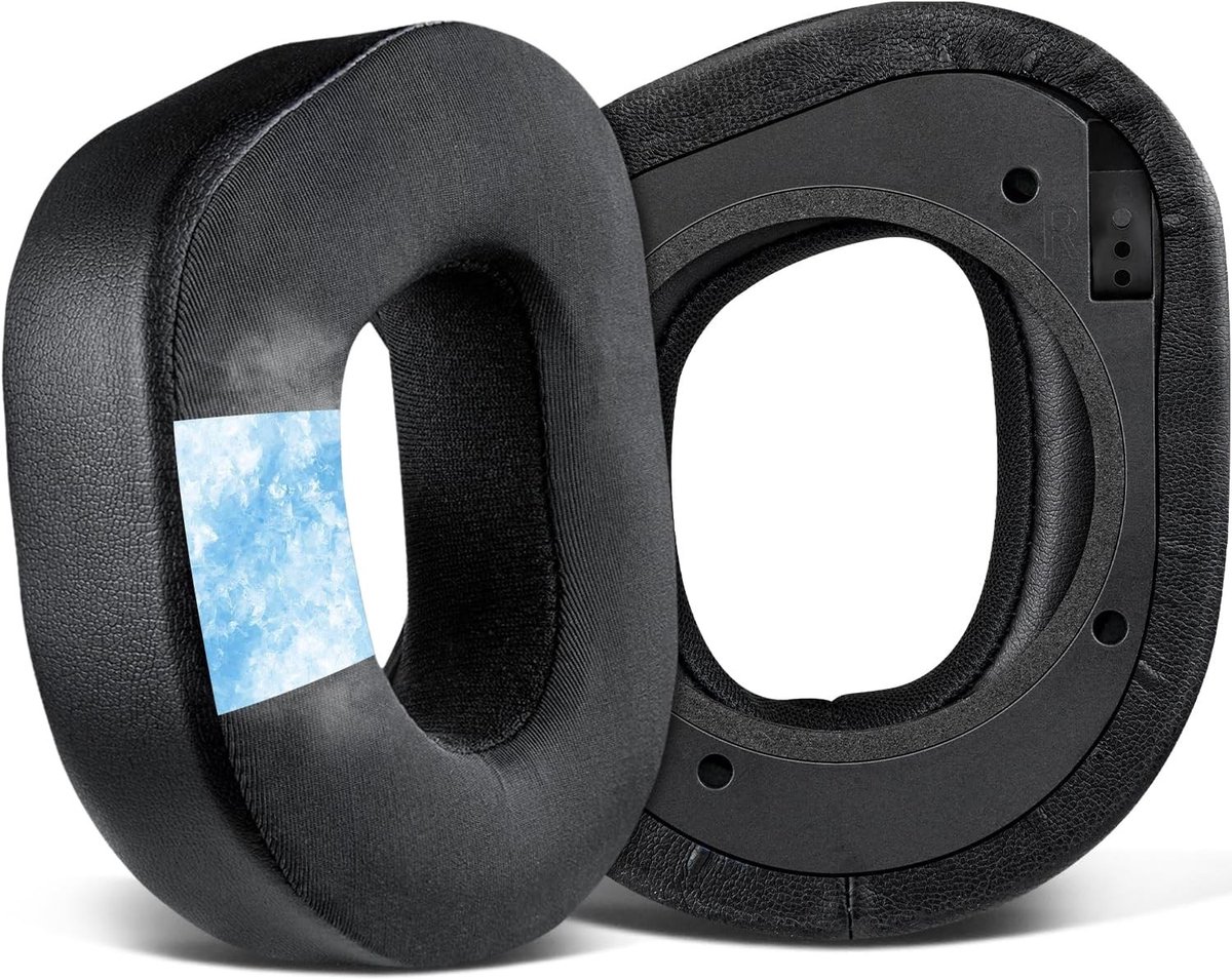 Vervangende Koel Gel Oorkussens voor Gaming Headset, Geluidsisolatie met Geheugenfoam en IJszijde Stof, Geschikt voor Turtle Beach Stealth 700 Gen 2 en Gen2 MAX