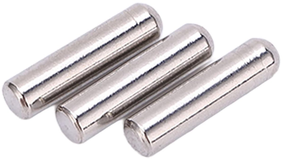 Dowel Pins 2.5x10mm van RVS - 100 Stuks Locatiepinnen voor Machines, Hoge Hardheid en Corrosiebestendig