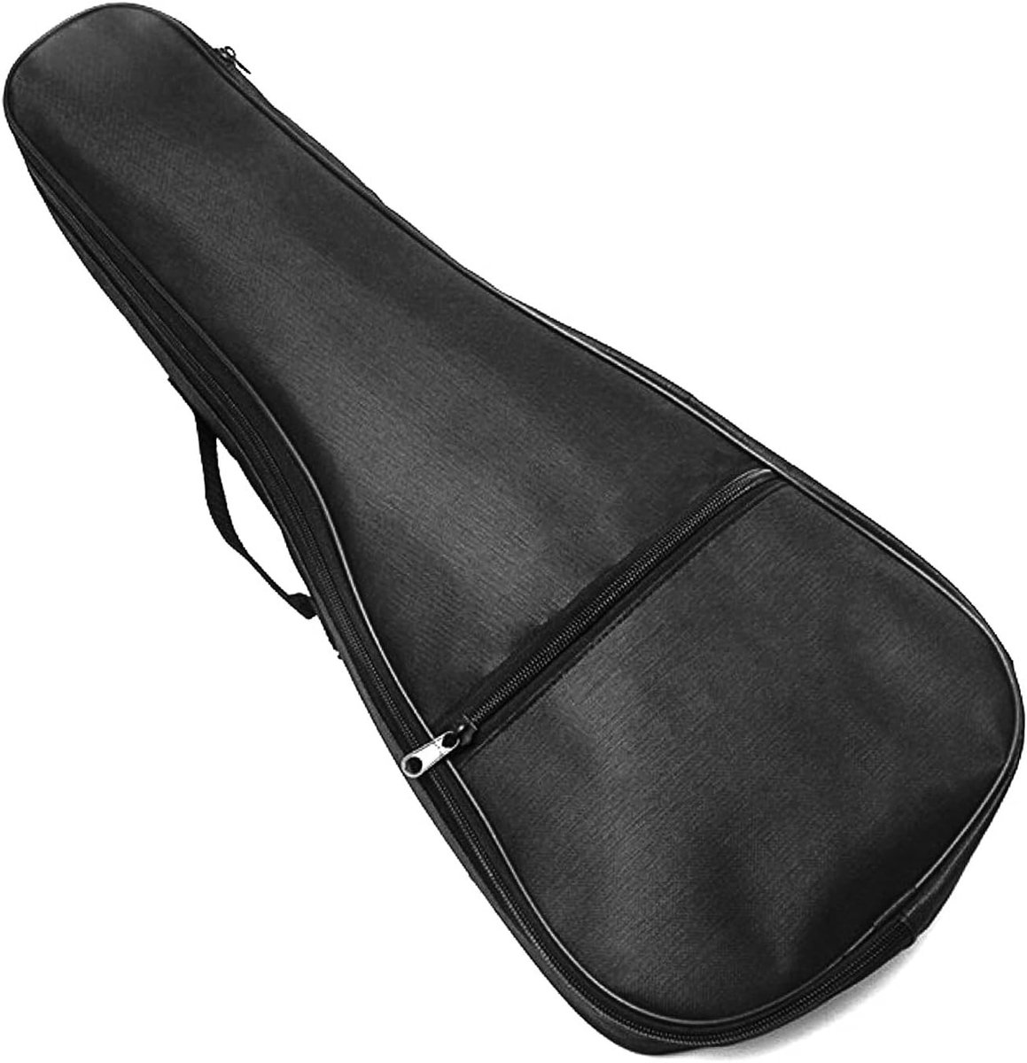 21 Inch Ukulele Case - Zwarte Gig Bag met Rugzakriemen voor Reizen en Optredens