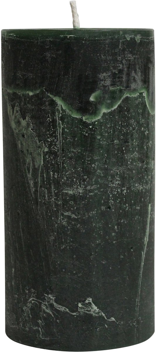 PTMD NEW Rustic Outdoor Candle Jagergrun Pillar 300x150