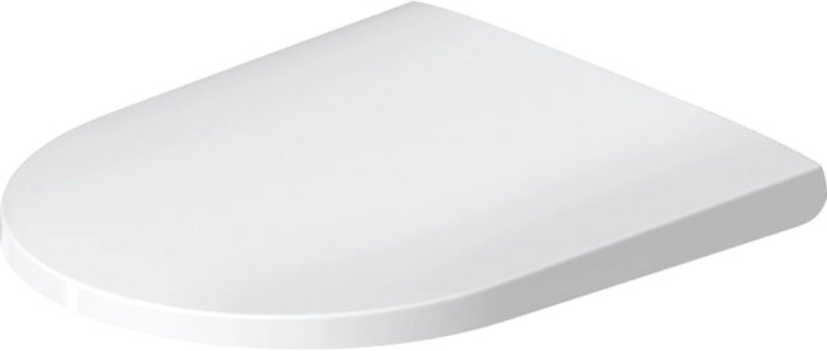 SnelShoppen - Toiletbril D-Neo, Closetzitting Soft-Close Mechanisme, Duroplast, 376x441x43mm, Wit, Voor Comfortabel Gebruik in Badkamer en Toilet