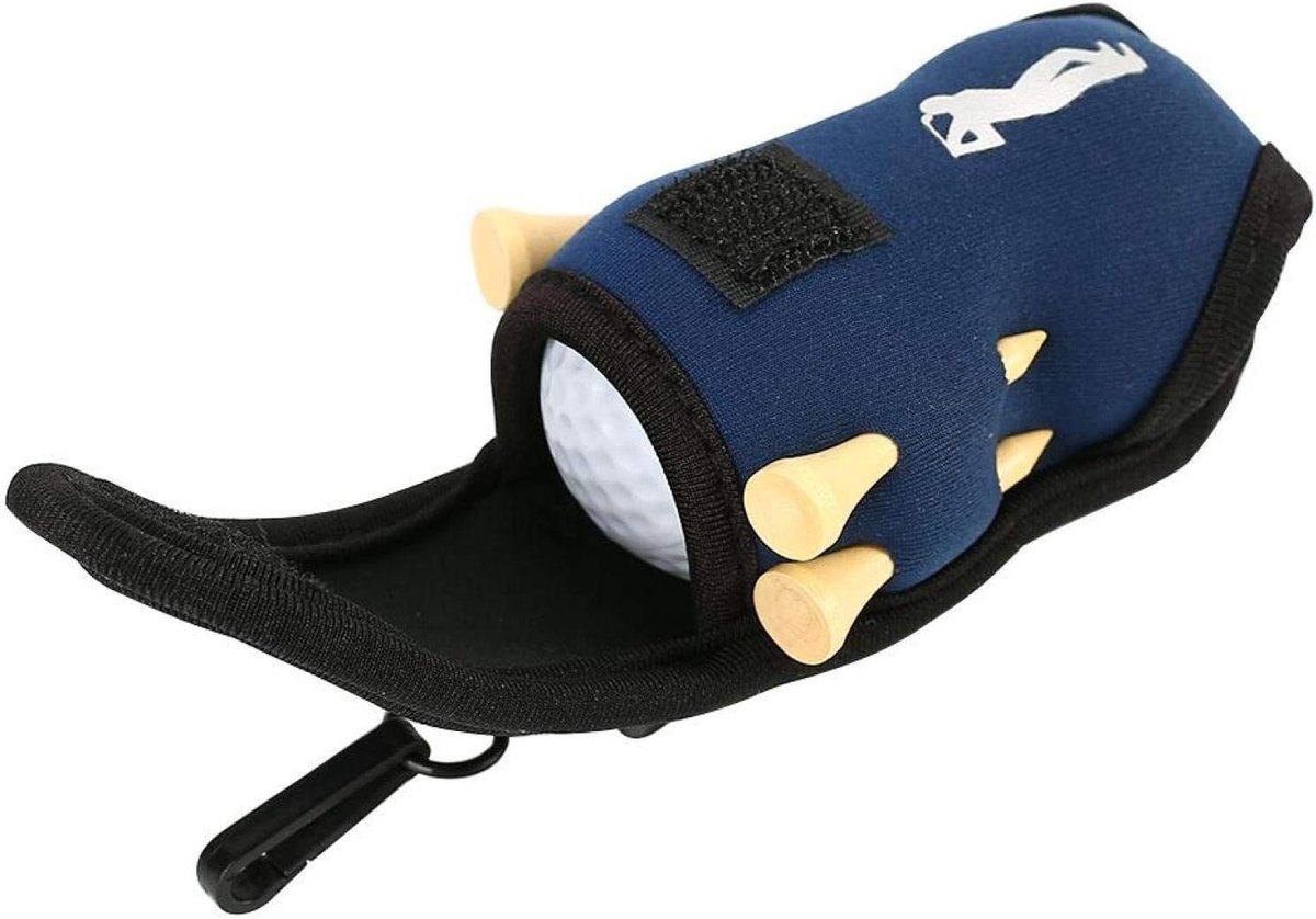 Golfballenhouder en Drinktas voor Golfballen en Tee met 2 Golfballen en 4 Accessoires voor Golfliefhebbers