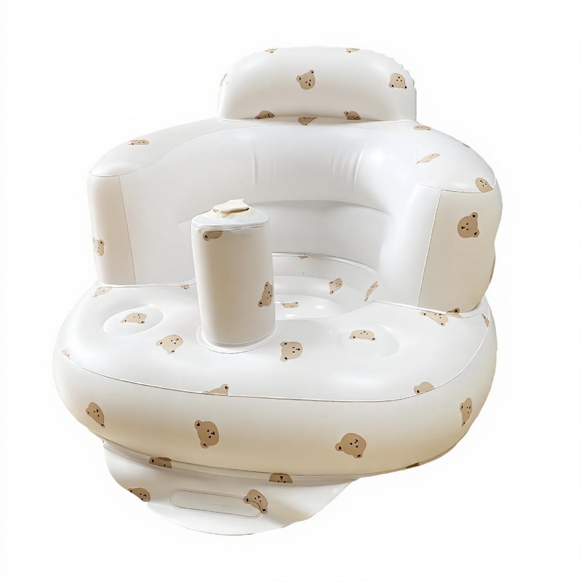 Dailygoods- Babysteunstoel Veilig Zitten - Opblaasbare Stoel - Zachte 360° Wrap - PVC Vloerzitting - Thuisgebruik - Innovatief Ontwerp - Babystoel