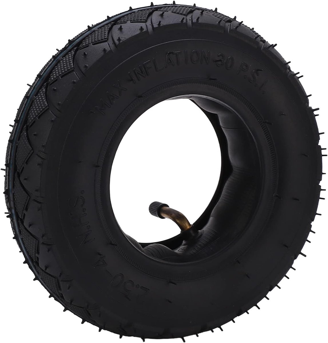 Duurzame 2.50-4 Banden en Binnenbanden Set, Antislip Rubber, Schokabsorberend en Veilig voor Handtruck Gebruik