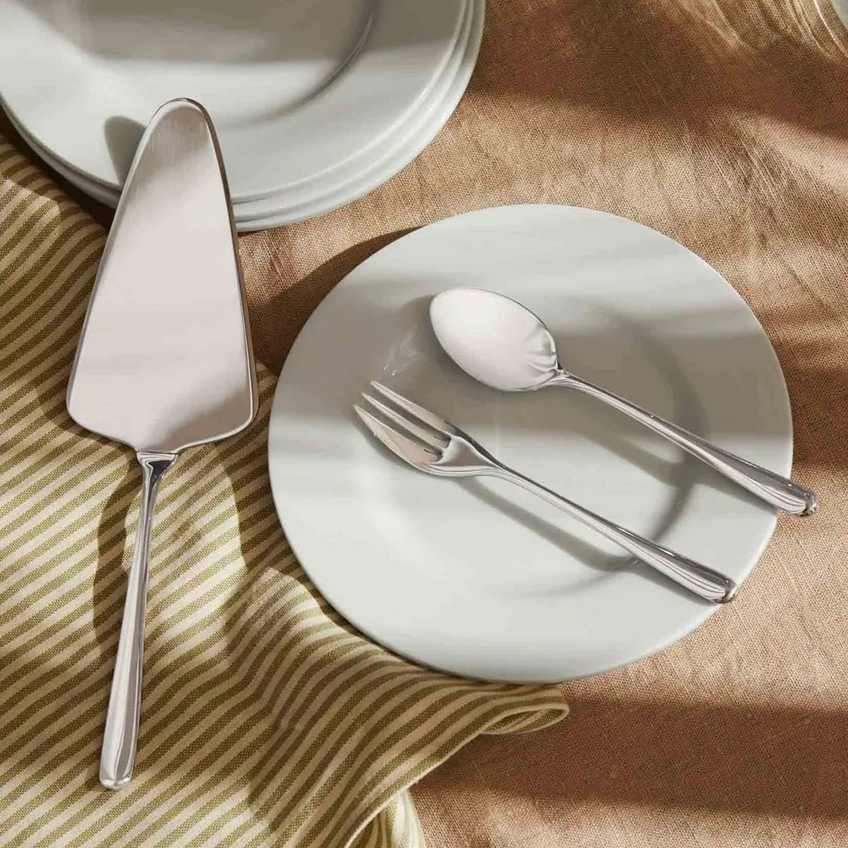 Thijox - Taartschep RVS Glanzend Gepolijst 25,5 x 8,6 x 16 cm - Luxe Taartserver voor Feestjes, Keuken & Dessert