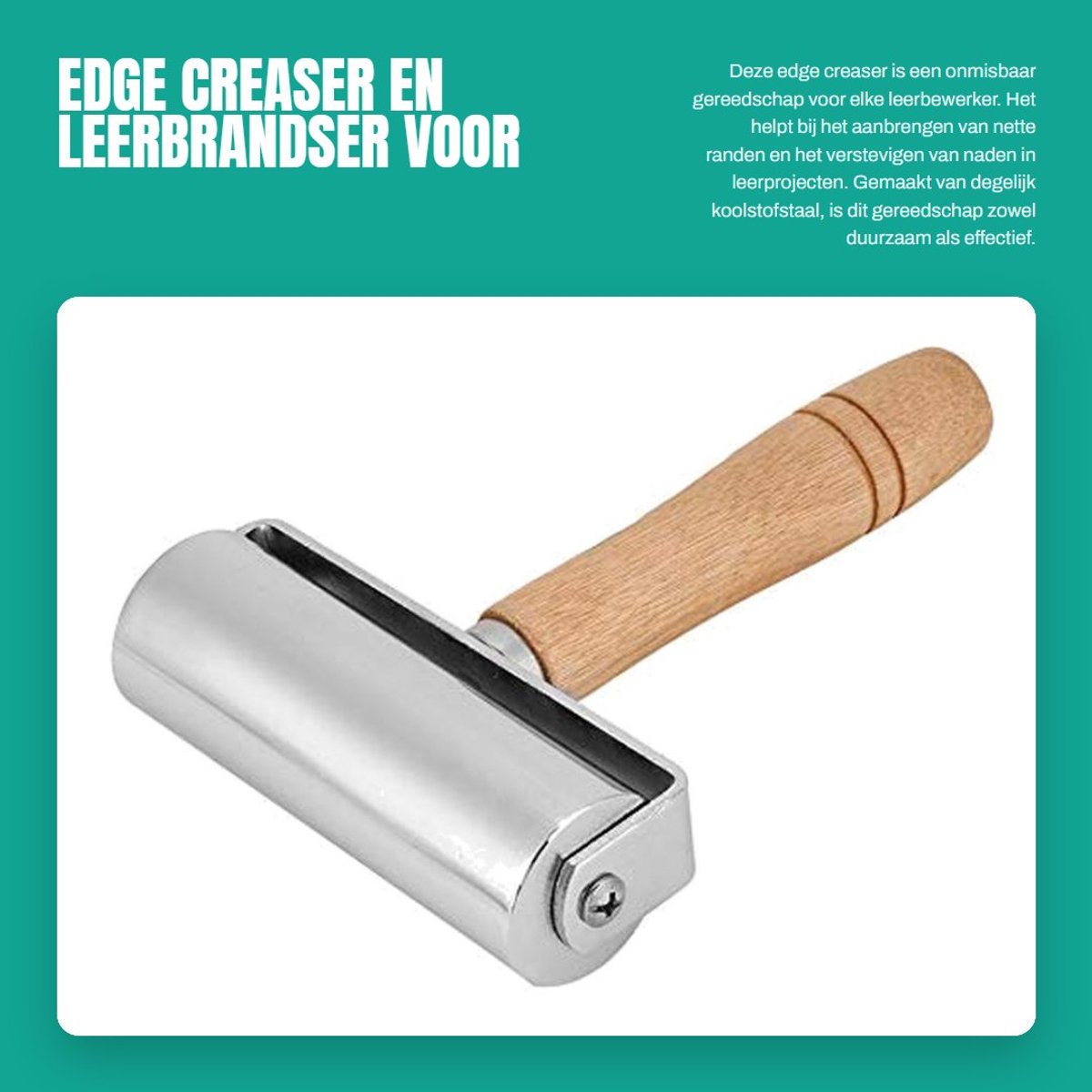 Dailygoods - Edge Creaser en Leerbrandser voor Leerbewerking