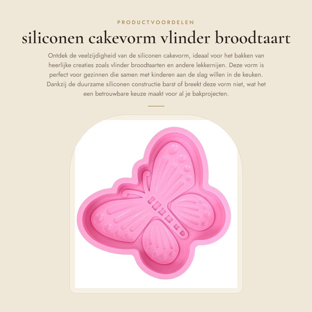 Dailygoods- Cakevorm Siliconen - Duurzaam - Flexibel - Antiaanbaklaag - Temperatuurbestendig - Voor Verjaardagstaarten - Bakvorm