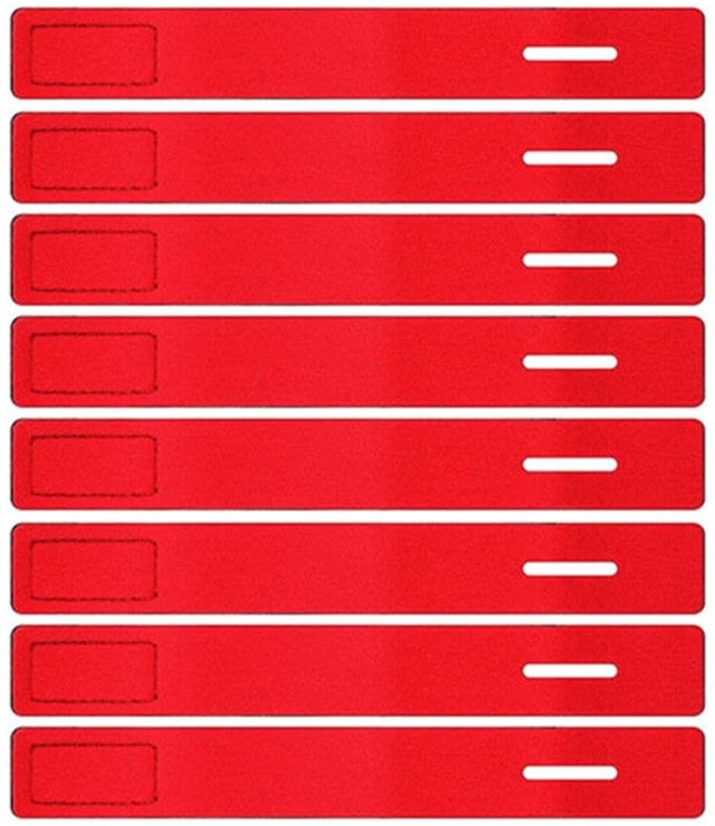 Dailygoods- Hengelhouder 8 Stuks - Hoge Elastische Riemen - Neopreen Waterdicht - Slijtvast en Duurzaam - Veilig en Comfortabel - Hengelband