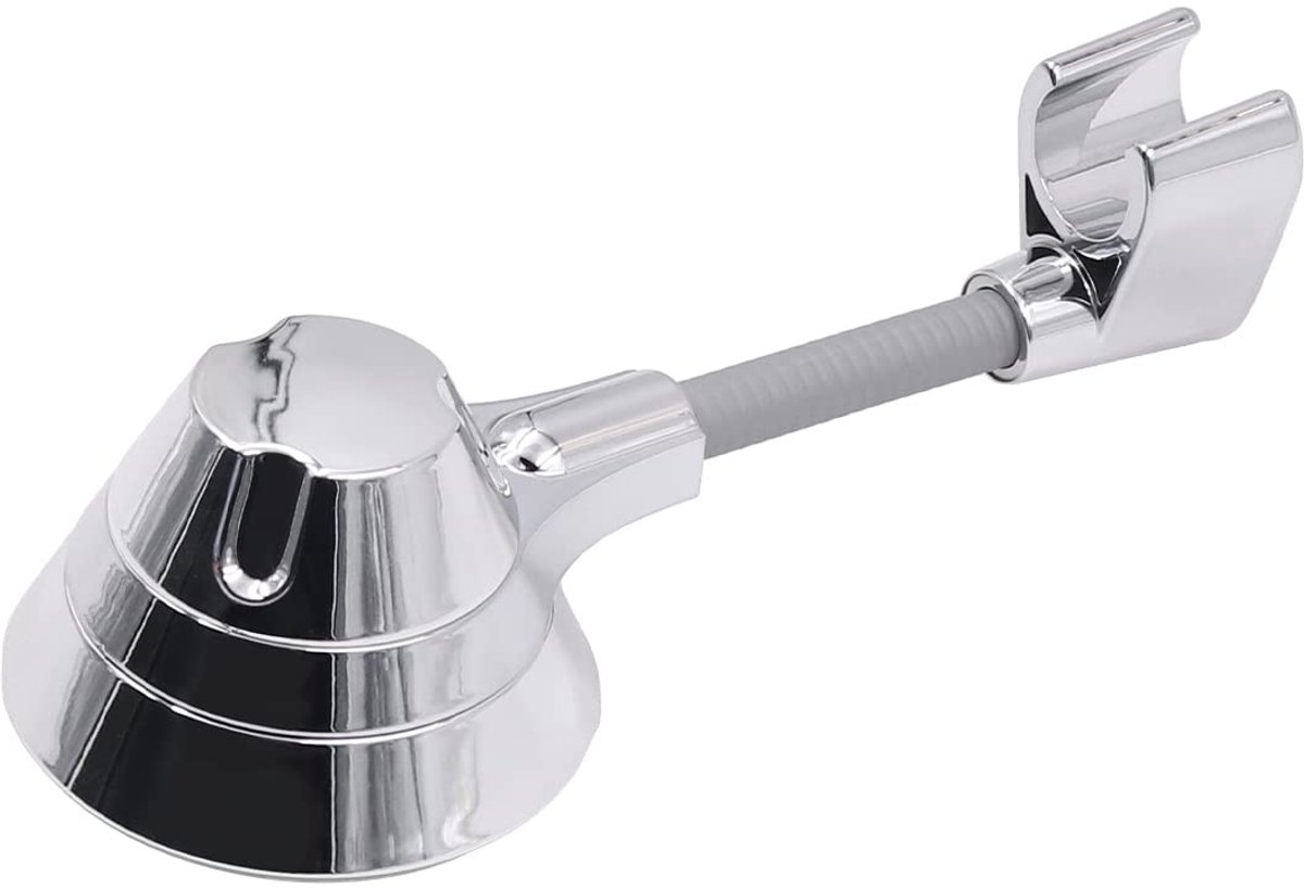 Dailygoods- Douchebeugel Verstelbaar - Douche Houder - Wandbeugel - Douchekop Houder - Lichtgewicht - Waterdicht ABS - Douchehouder