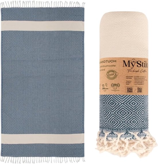 SnelShoppen - XXL Strandlaken & Sauna Handdoek 100 x 200 cm - Dikke, Zachte Badhanddoek - Sneldrogend Premium Hammamdoek - Duurzaam Gerecycled Katoen