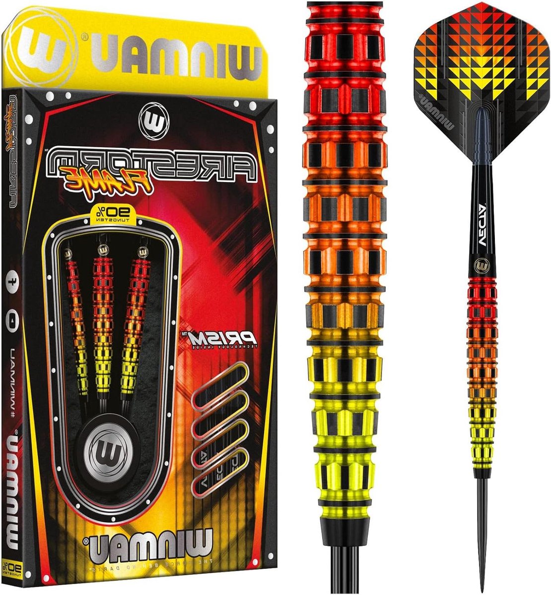 Dartpijlen Set - Stalen Darts - Precisie Werpen - 90% Tungsten - 25 Gram - Zilverkleurig