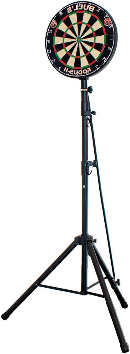 Dartbord Standaard - Mobiele Standaard - Dartspel Oefenen - 95% Trillingsreductie - Standaard Hoogte - Metaal