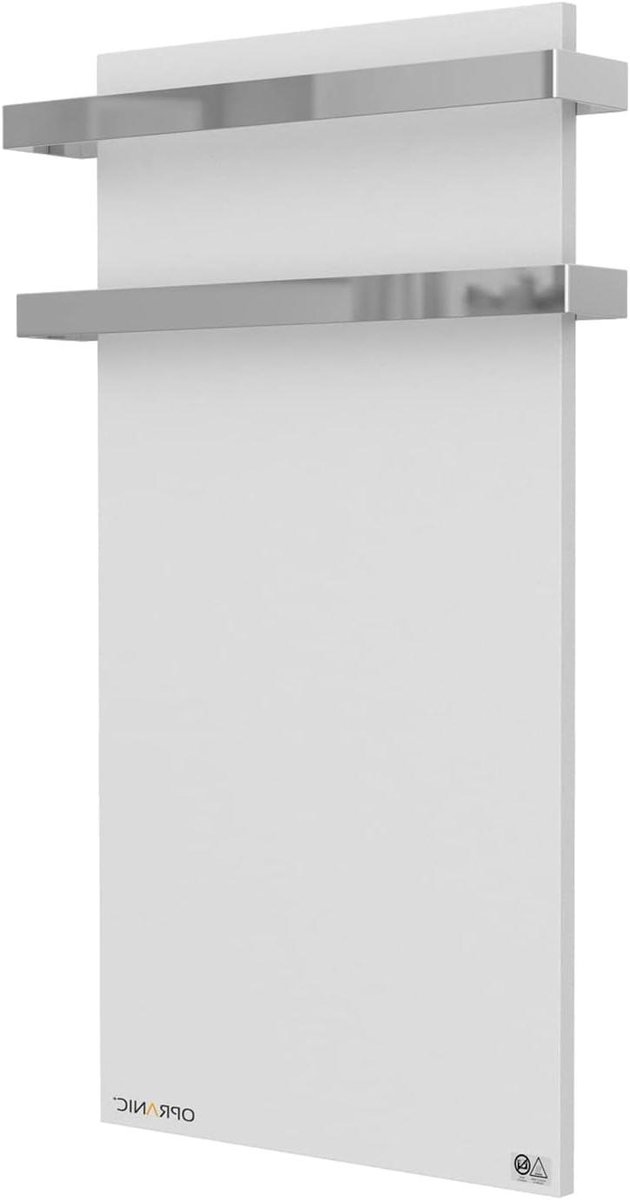Badkamer Verwarming - Handdoekradiator Paneel - Ruimte Verwarmen - Energiezuinig Infrarood - 900 Watt - Wit