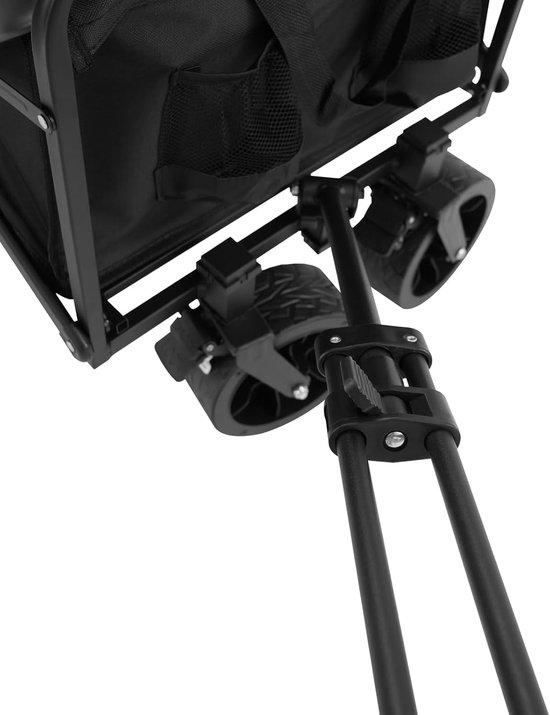 Opvouwbare All-Terrain Bolderkar met Brede Banden en Remmen - 115 kg Draagvermogen van LifeGoods — afbeelding 5