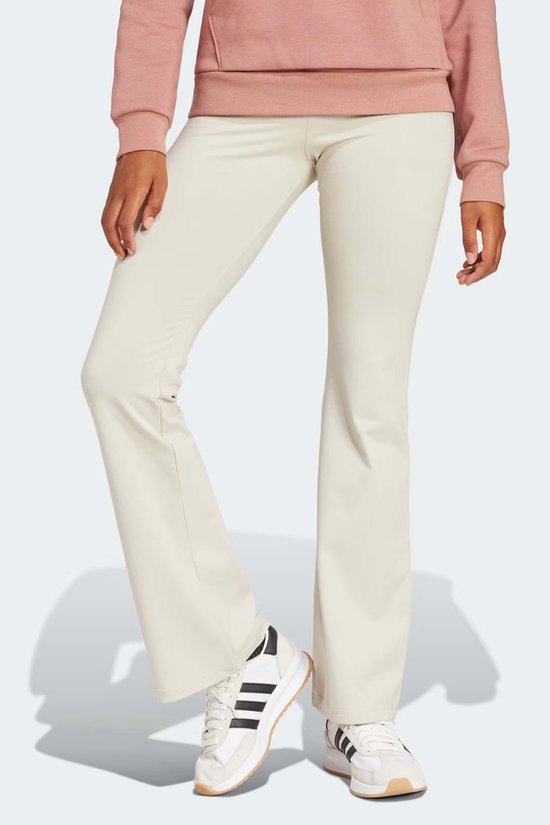 Adidas Sportswear Essentials Small Logo Flared Legging - Dames - Beige van Adidas — afbeelding 2